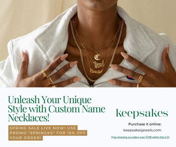 Unleash Your Unique Style with Custom Name Necklaces - Keepsakes Jewels