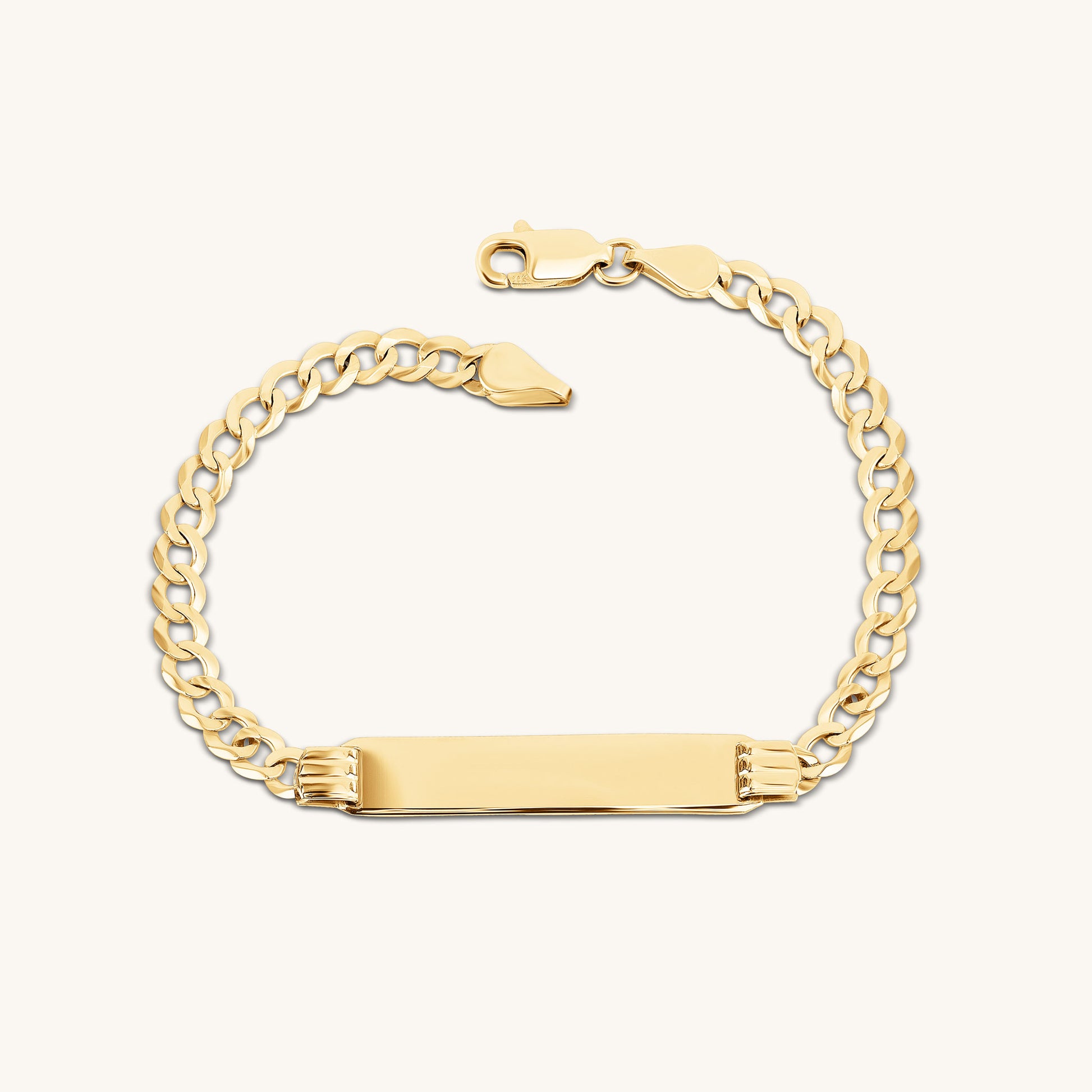 Gold Cuban Link ID Bracelet - Keepsakes