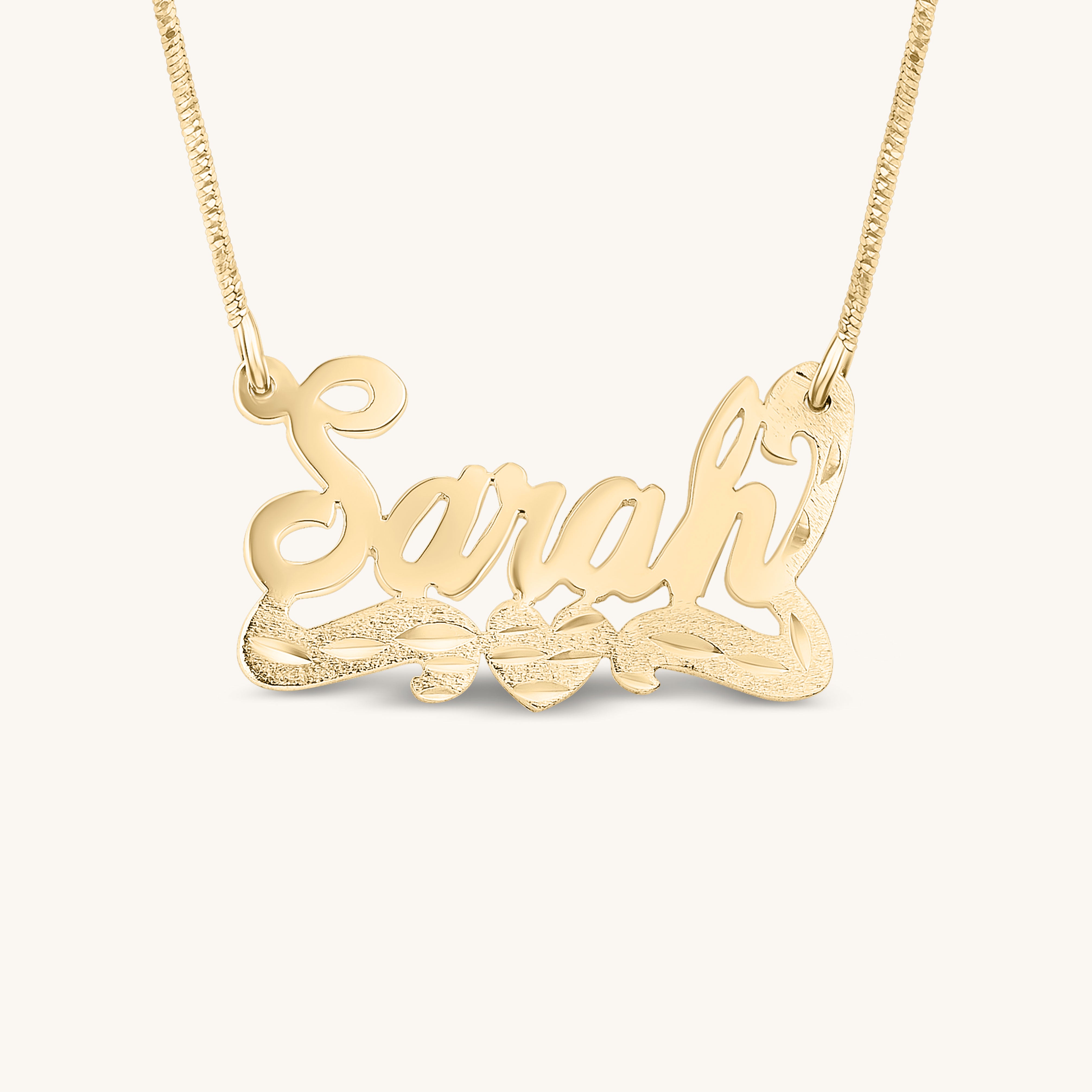 Sarah Name Necklace