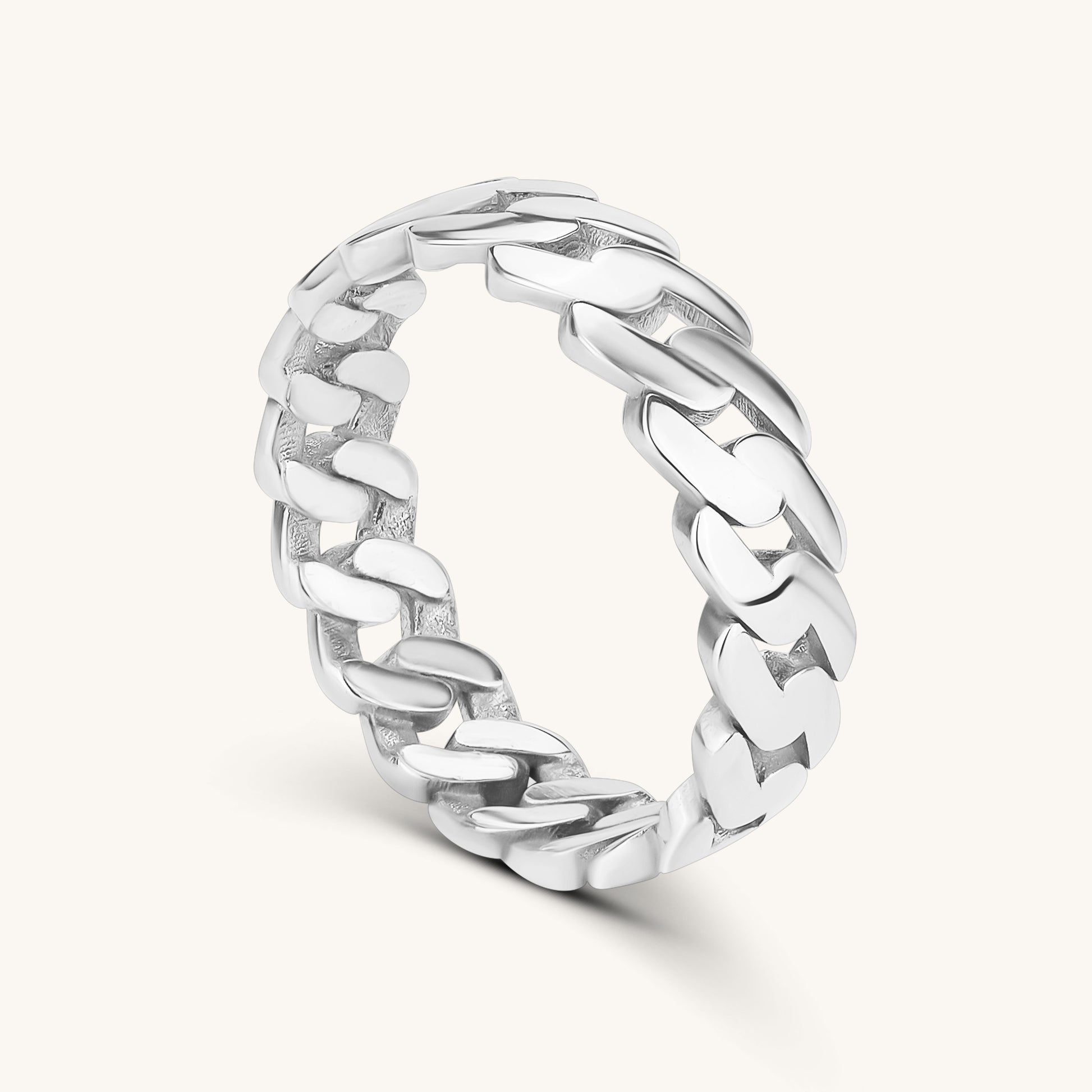 Cuban Link Ring Band - Keepsakes