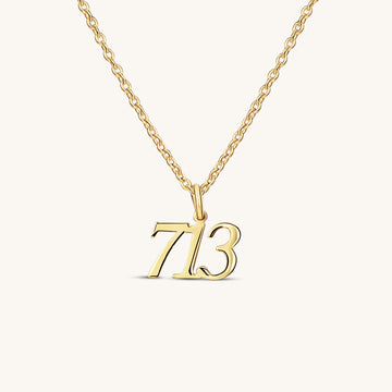 Bodega Script Nameplate Necklace